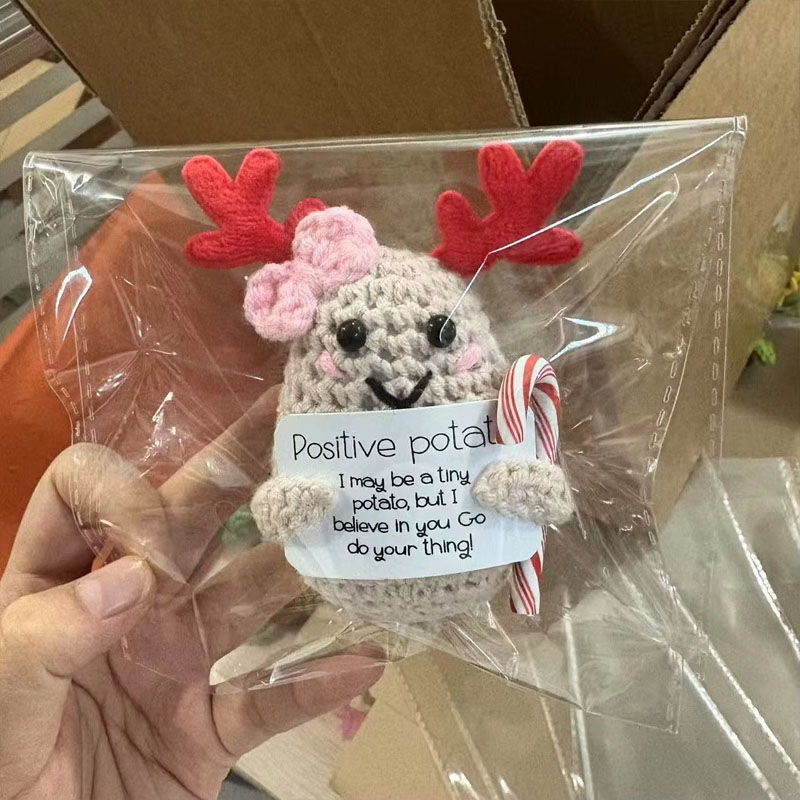 Crocheted Christmas Snowman Doll Gift - Image 14