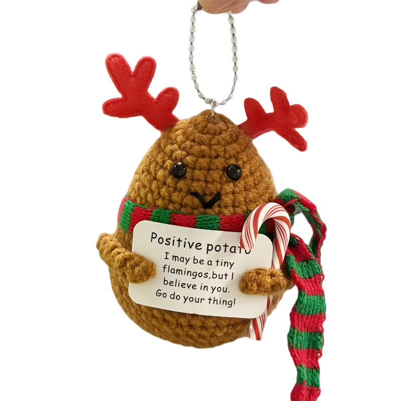 Crocheted Christmas Snowman Doll Gift - Image 19