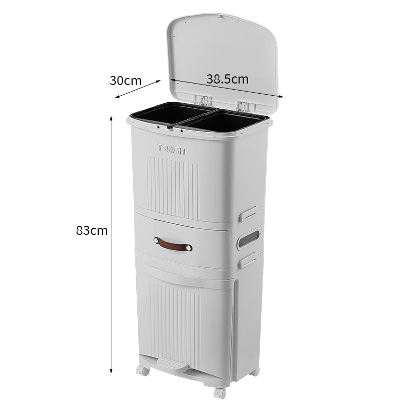 Movable Large-capacity Rubbish Bin - Image 2
