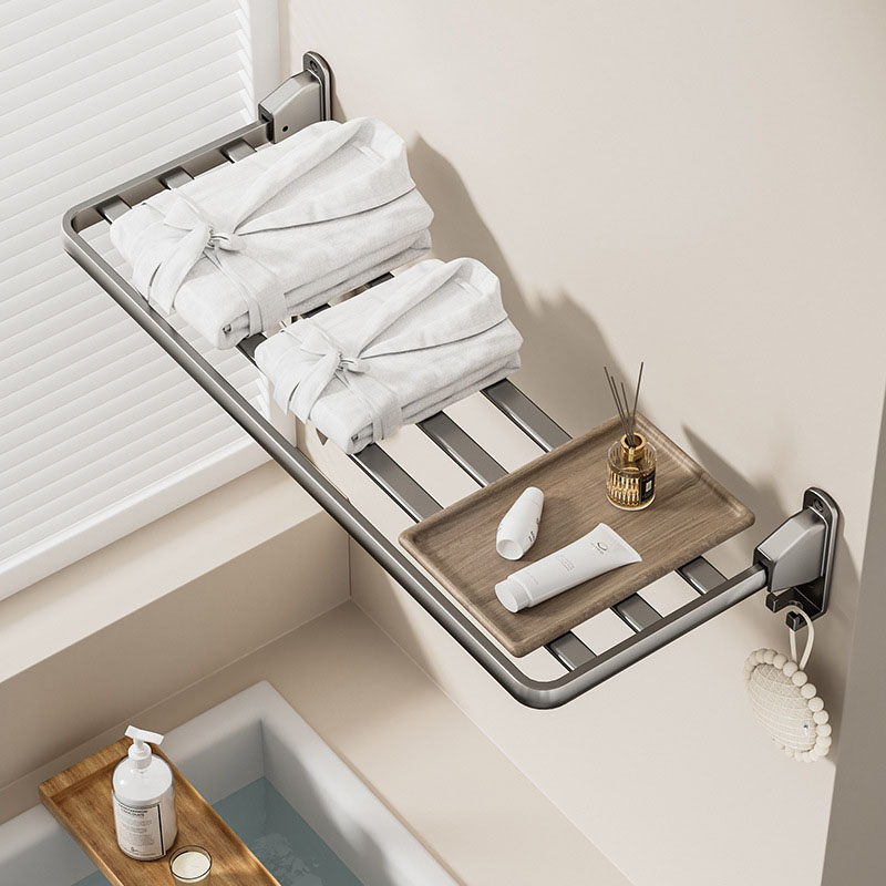 Wall-mounted Foldable Drying Rack - Image 2