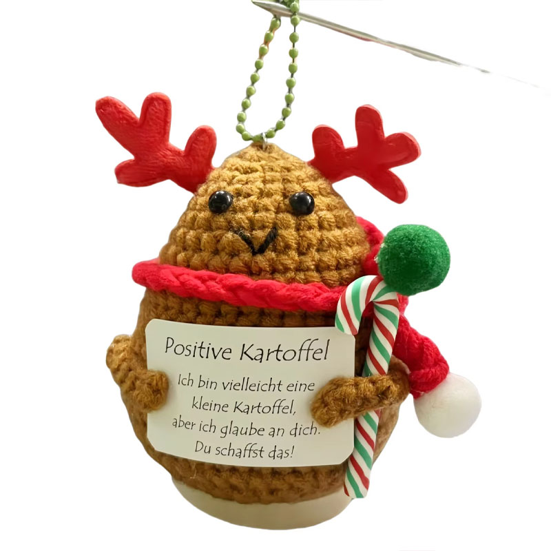 Crocheted Christmas Snowman Doll Gift - Image 20