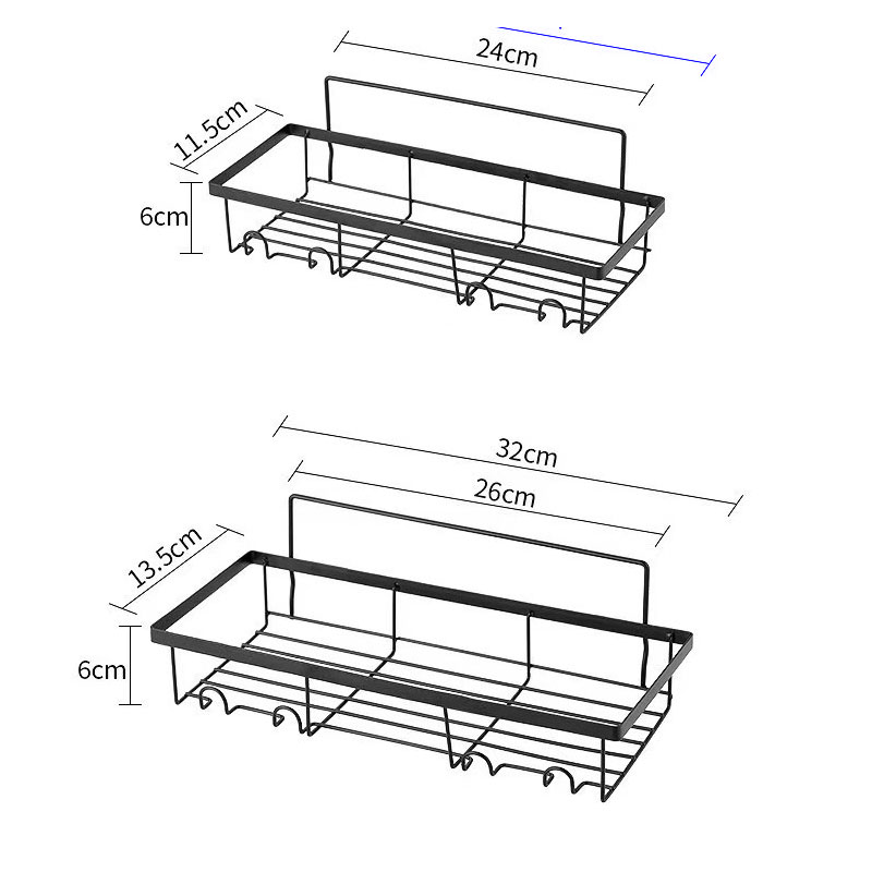 No-drill Wall-mounted Storage Rack - Image 4