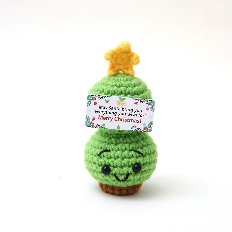 Crocheted Christmas Snowman Doll Gift - Image 9