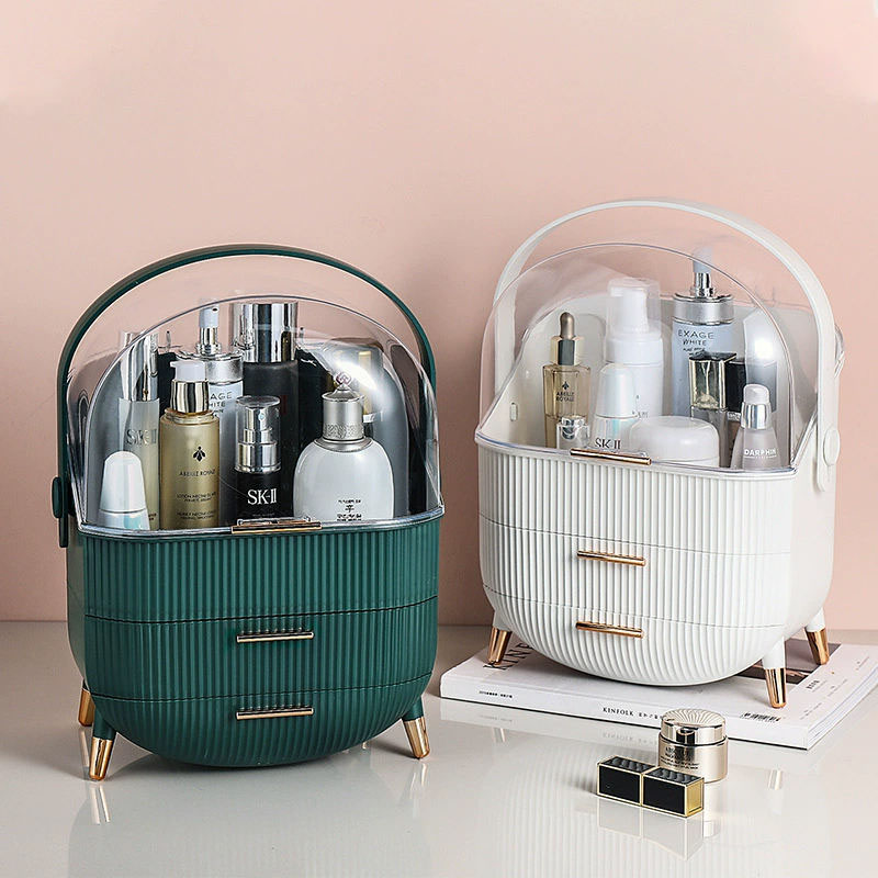 Cosmetic Display Case with Drawers - Image 2