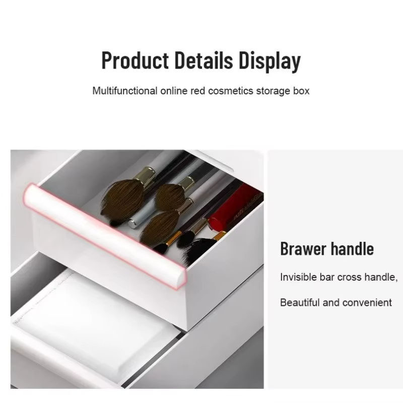 Makeup Organizer with Drawers - Image 3
