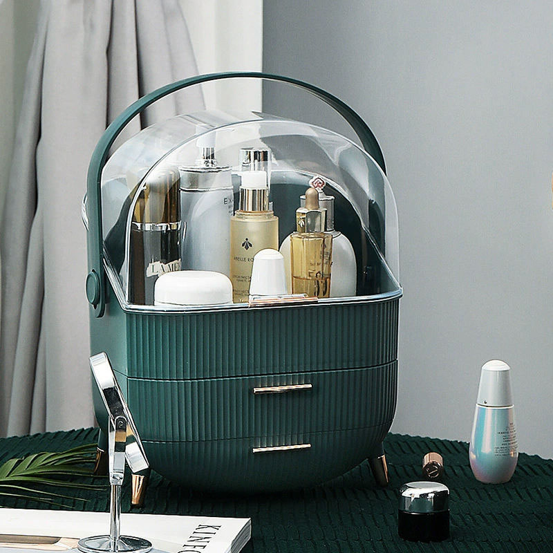 Cosmetic Display Case with Drawers - Image 6