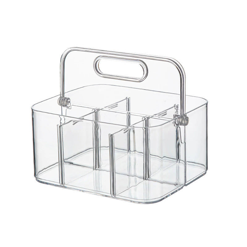 Adjustable Divided Caddy Bin with Handle - Image 6