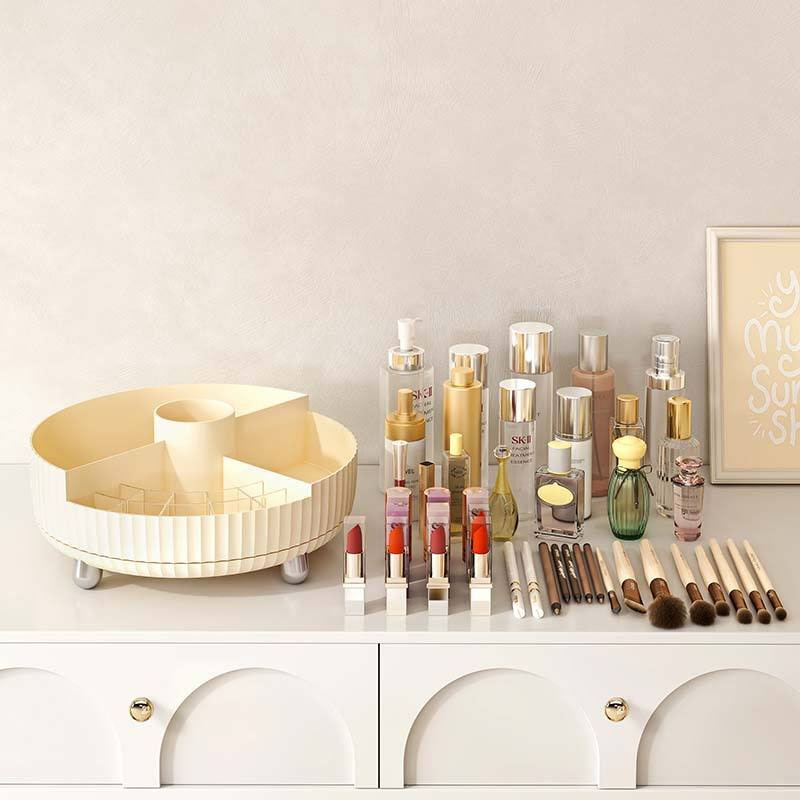 Desktop Round Makeup Brushes Rack - Image 6