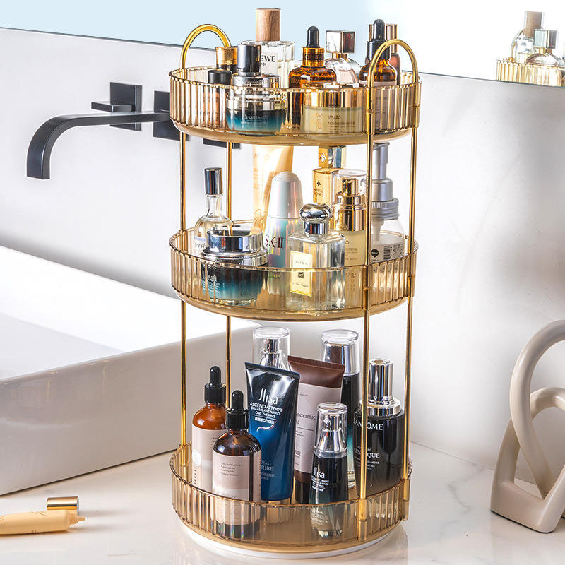 360 Degrees Rotating Makeup Perfume Organizer - Image 5