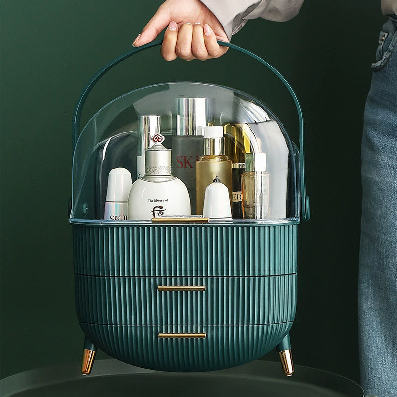 Cosmetic Display Case with Drawers - Image 5