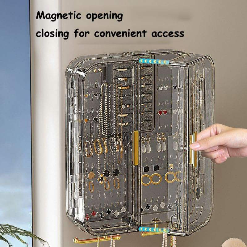 Necklace Storage Box With Doors - Image 5