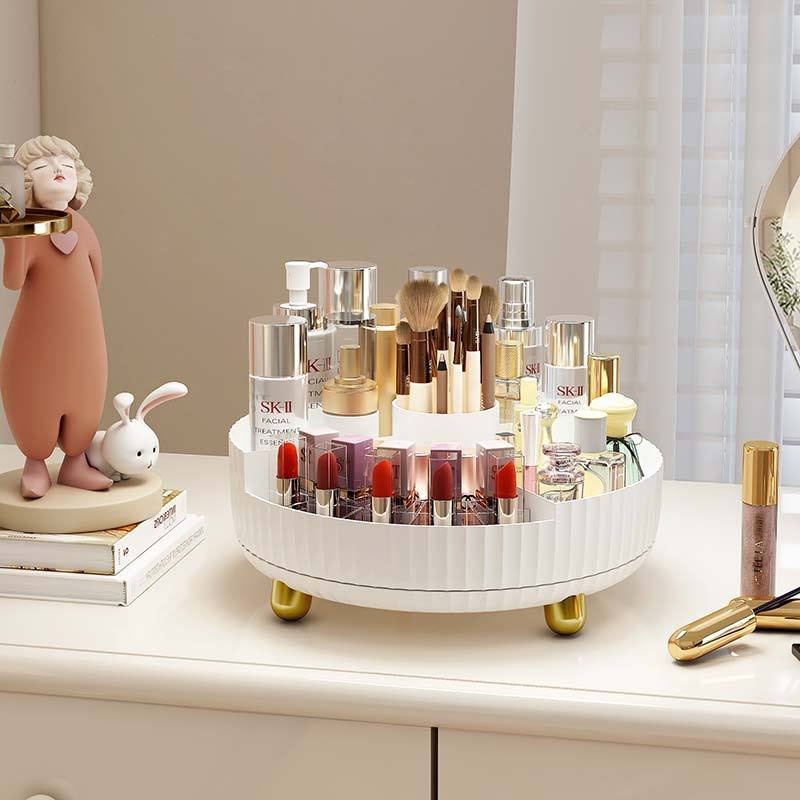 Desktop Round Makeup Brushes Rack - Image 5
