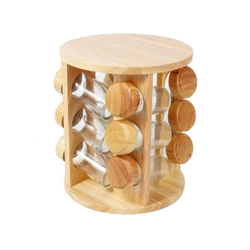 Bamboo Spice Rack and Organizer - Image 5