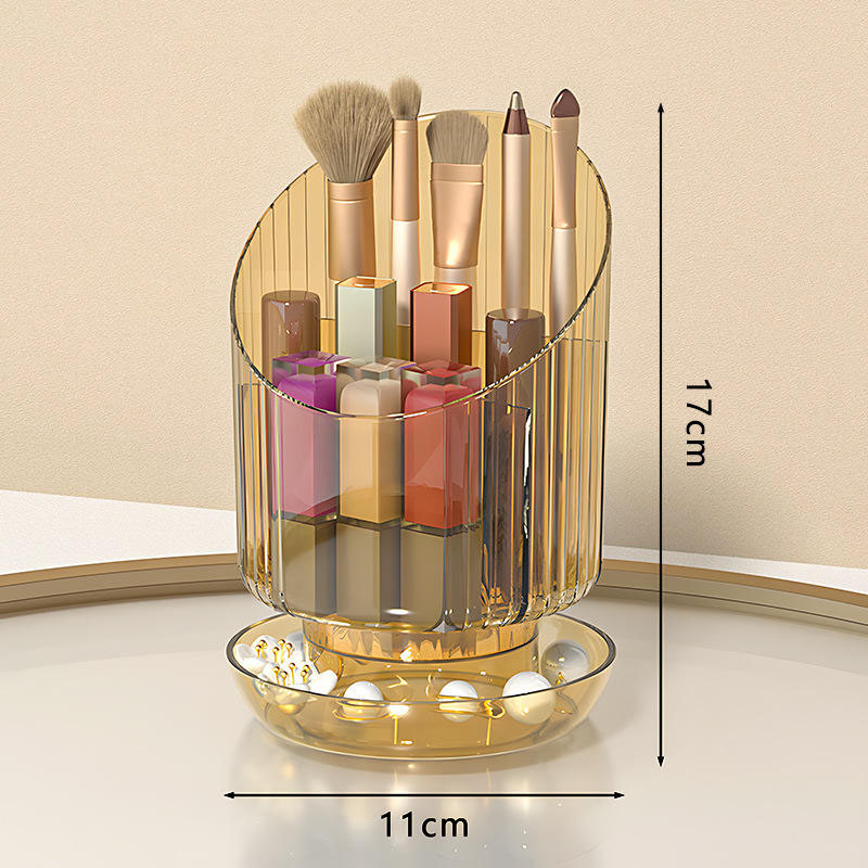 Rotating Makeup Brush Holder Organizer - Image 4