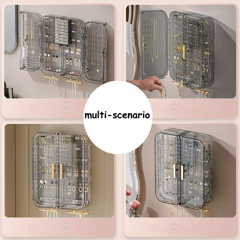 Necklace Storage Box With Doors - Image 4