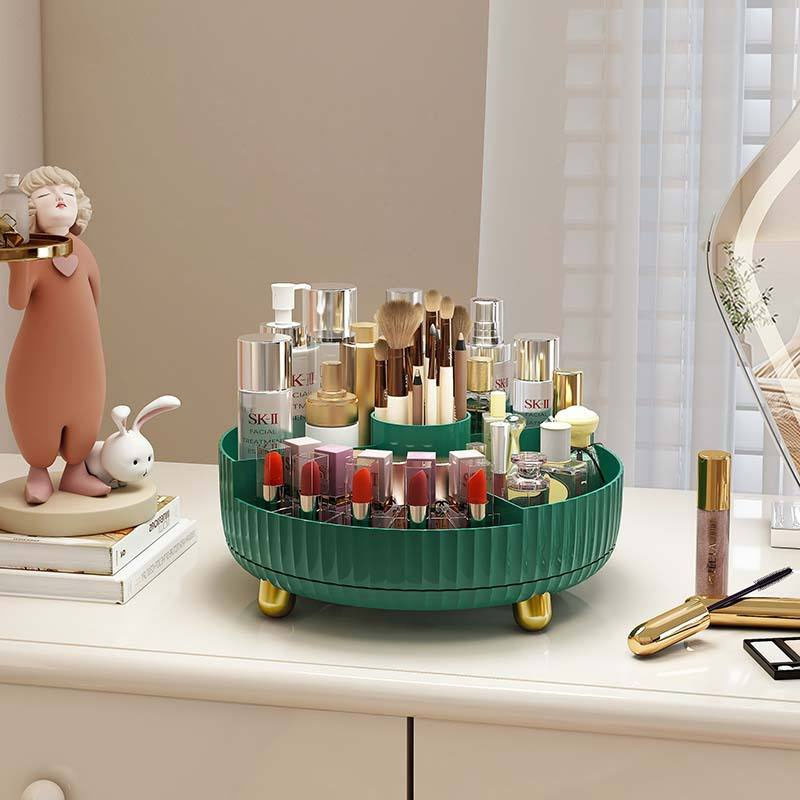 Desktop Round Makeup Brushes Rack - Image 4