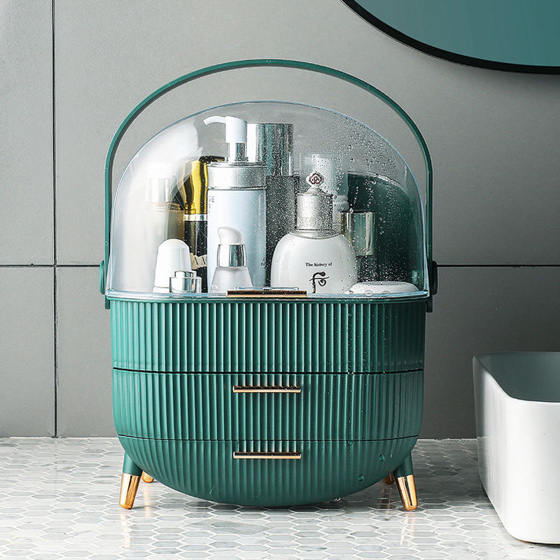 Cosmetic Display Case with Drawers - Image 4