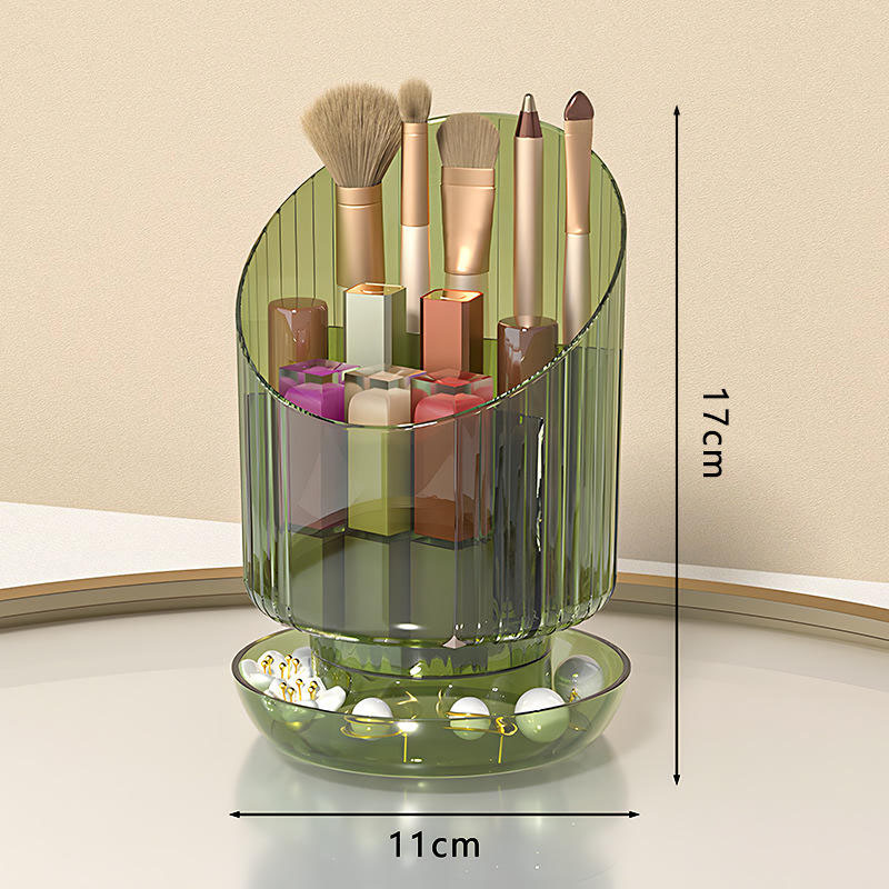 Rotating Makeup Brush Holder Organizer - Image 3