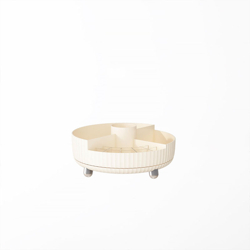 Desktop Round Makeup Brushes Rack - Image 3