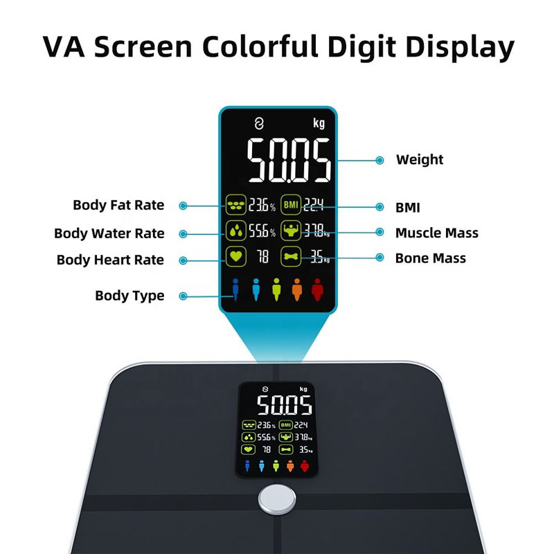 Electronic Smart Body Fat Weighing Scale - Image 2