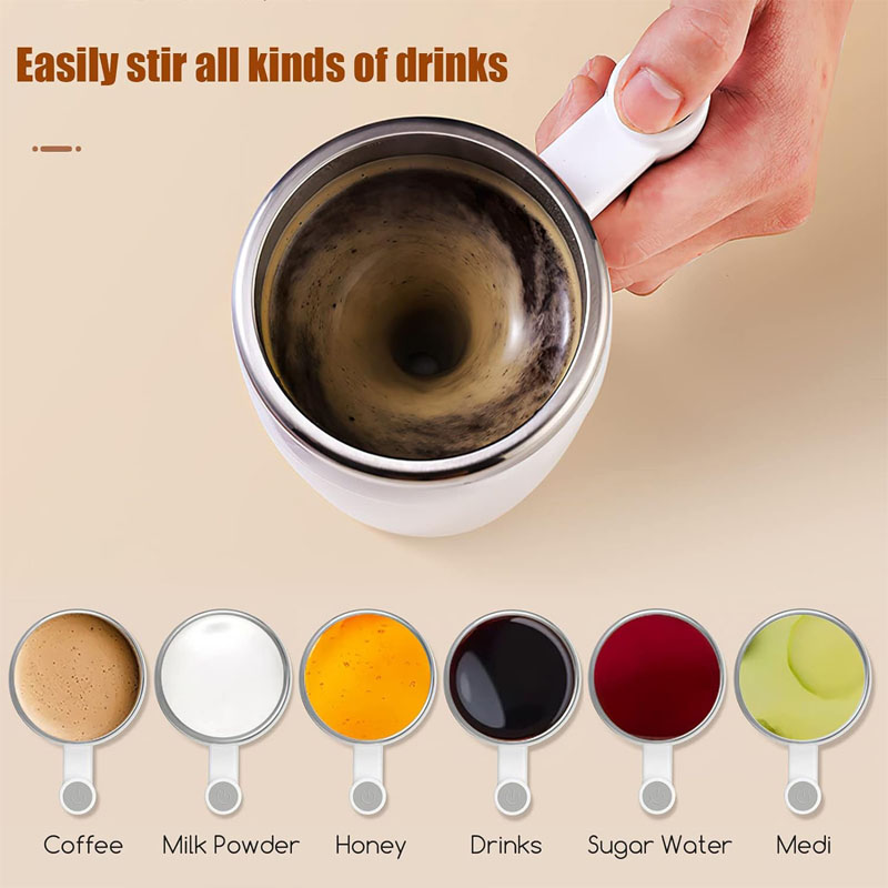 Portable Battery Stirring Mug Mixing Cup - Image 5