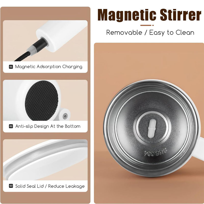 Portable Battery Stirring Mug Mixing Cup - Image 3
